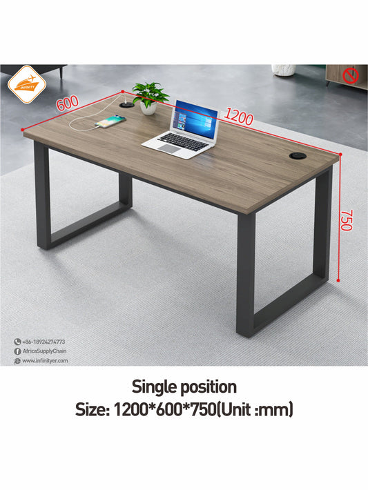 Modern Furniture Desk Computer Office Table Wooden Workstation