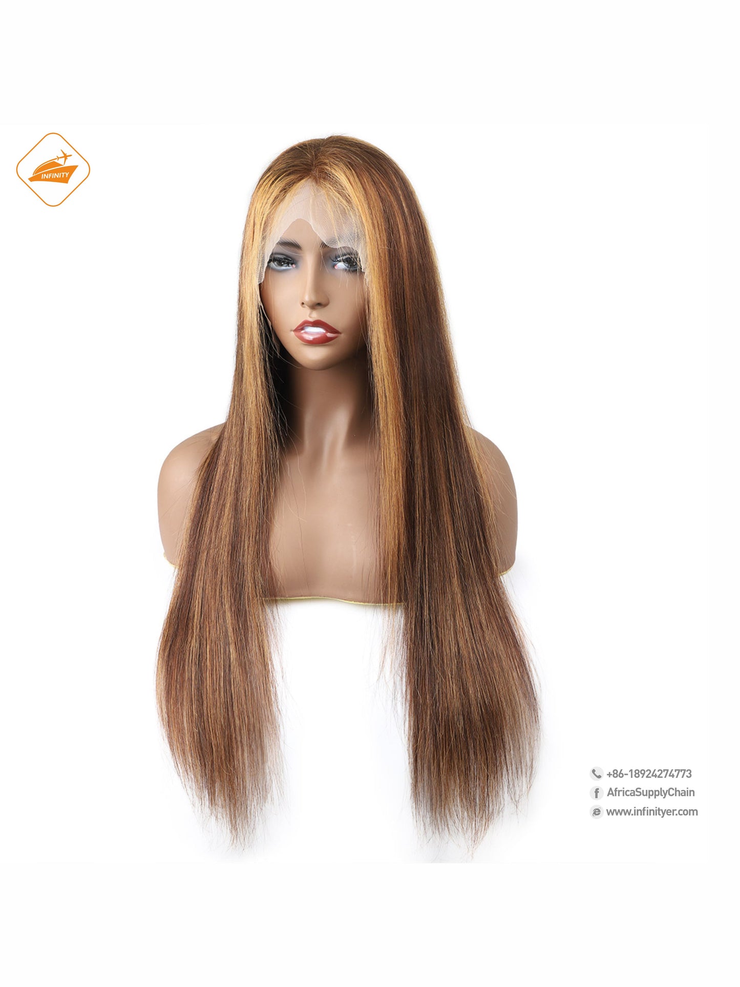 lace wig 13*4  P色 ST