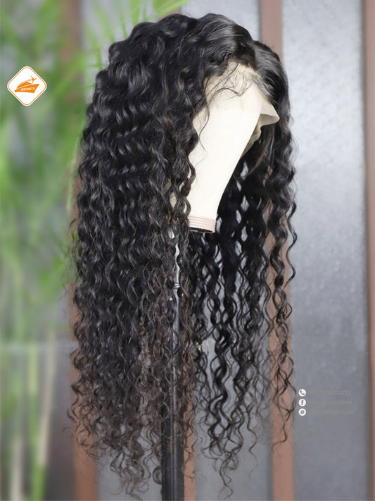 lace wig 13*4  自然色  water