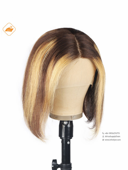 lace wig 13*4  P色 bob