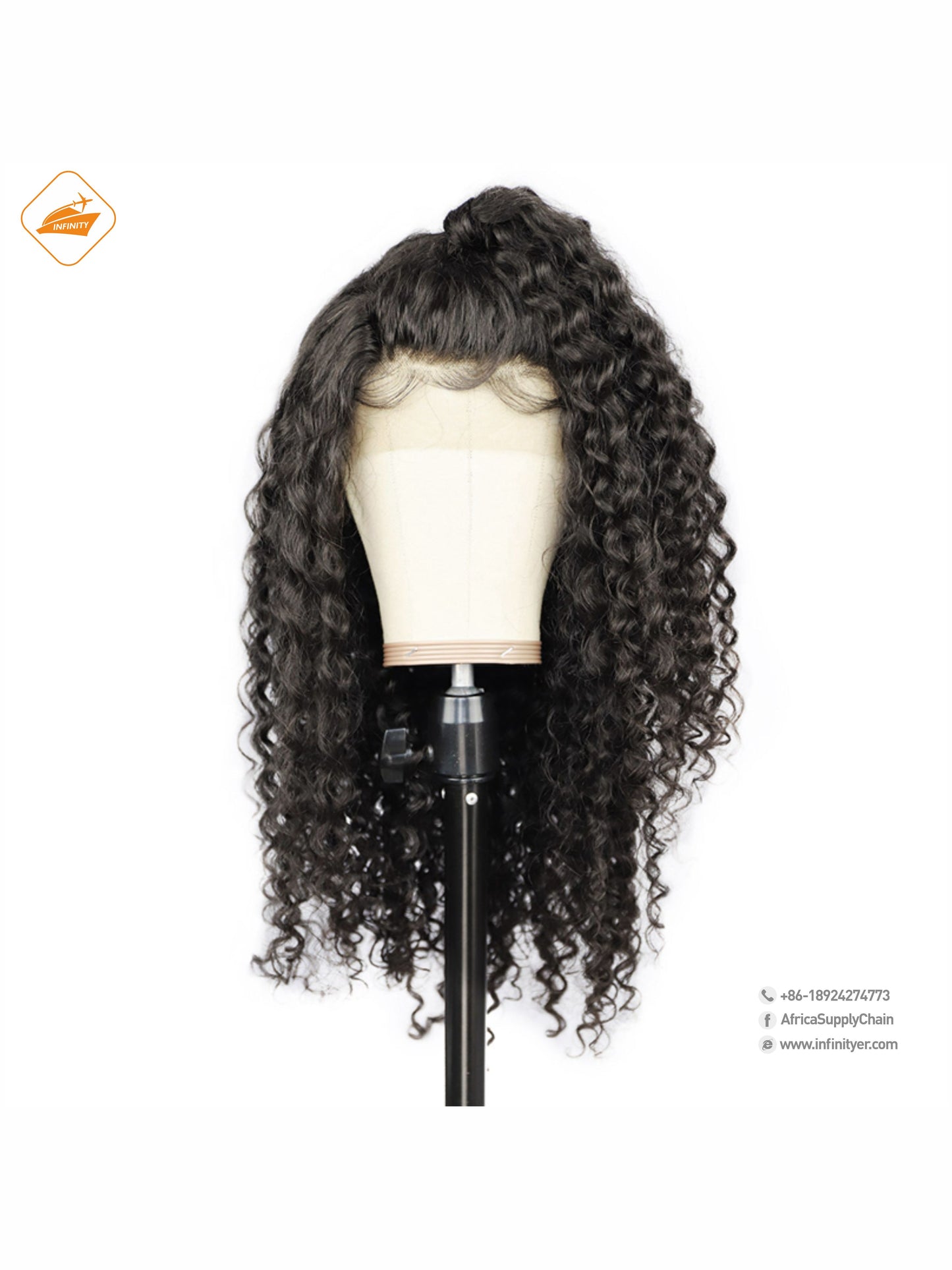 lace wig 13*4  自然色  deep