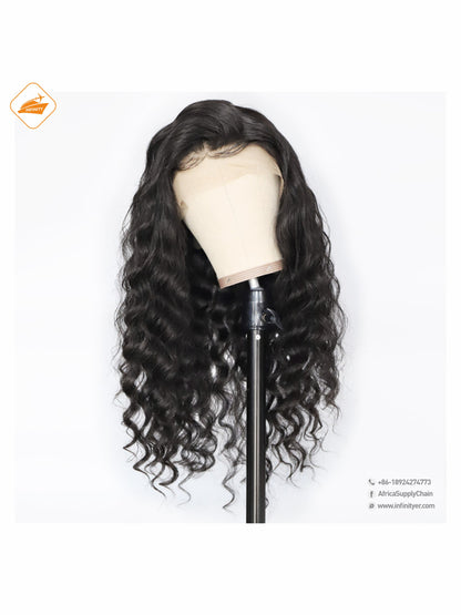 lace wig 13*4  自然色  loose deep