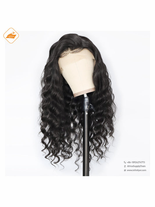 lace wig 13*4  自然色  loose deep