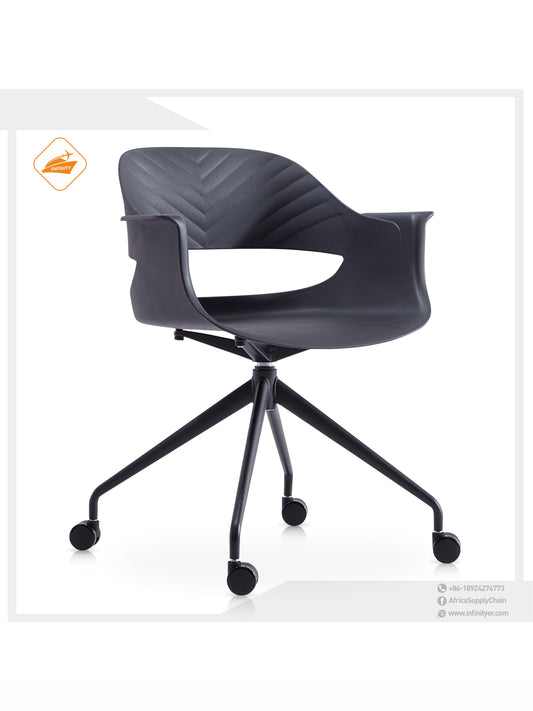 Mesh office chair with wheels