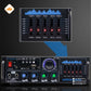 High power Bluetooth power player U disk card radio audio amplifier K song power amplifier public address system