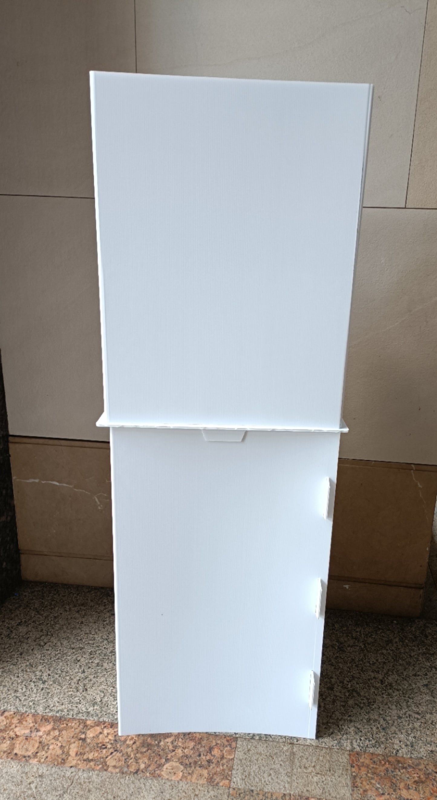 Foldable Voting Booth Single 45x35x170 CM