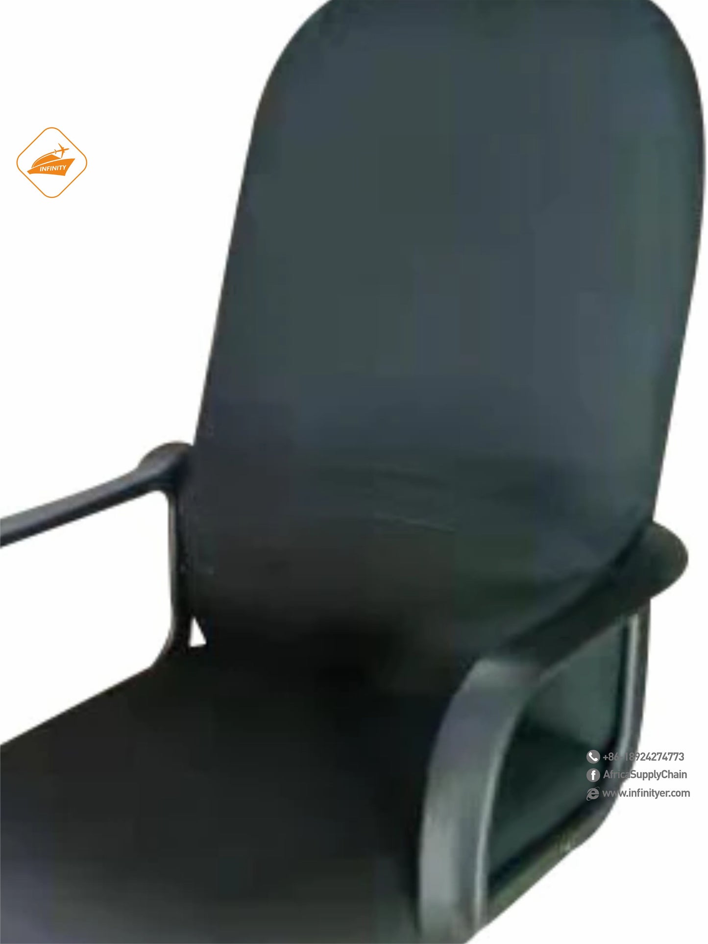 Mesh office chair with wheels