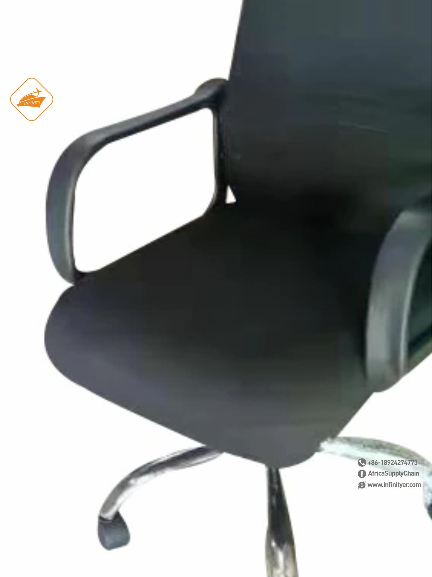 Mesh office chair with wheels