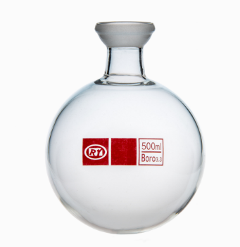 Lab glassware Boro 3.3 glass Round Bottom Flask with Ball-shape joints