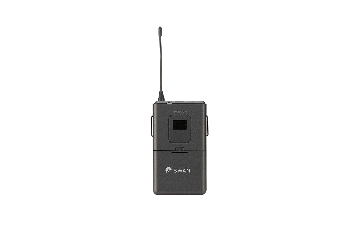 True Diversity Long Range Wireless Bodypack Wireless Microphone Set MV3000-W2