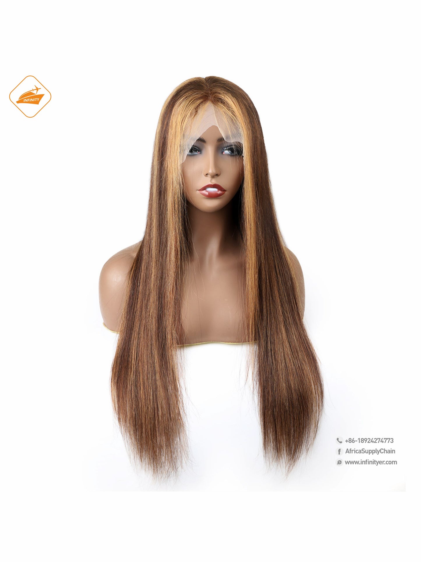 lace wig 13*4  P色 ST