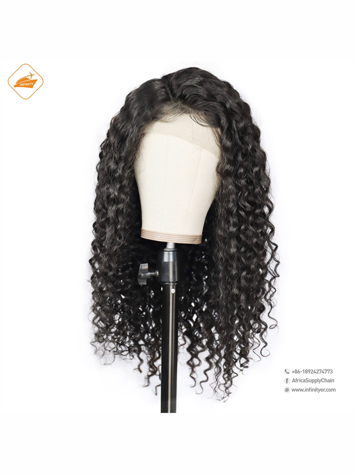 lace wig 13*4  自然色  deep