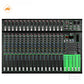 GAX-PK16 New PK series mixer with 99DSP dual 7-segment equalizer USB BT 16 channel stage KTV professional audio mixer