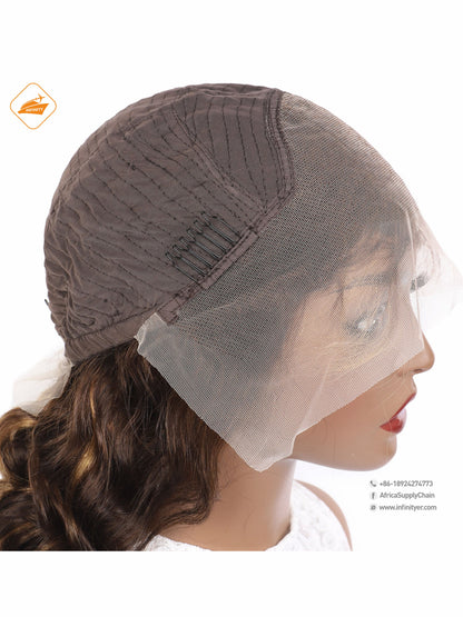lace wig 13*4  P色 bob