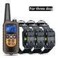 Waterproof Rechargeable Vibrating Dog Anti Barking Electric Shock Training Remote Control Pet Dog Training Collars