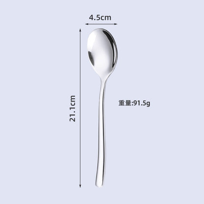 Stainless Steel Western Food Knife Fork Spoon