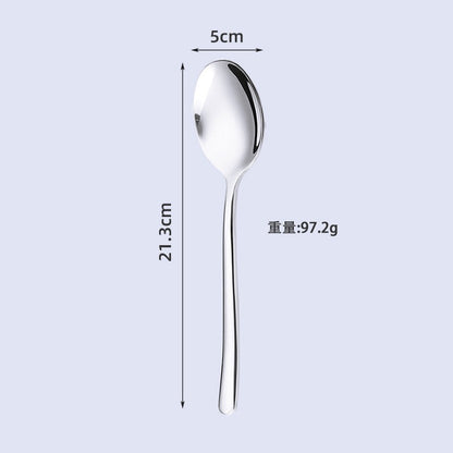 Stainless Steel Western Food Knife Fork Spoon