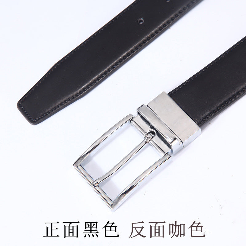 Men's Belt Swivel Alloy Pin Buckle Belt