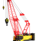 Hydraulic Engine Crawler Crane Tower Mobile Truck Crane 85t C850A-6