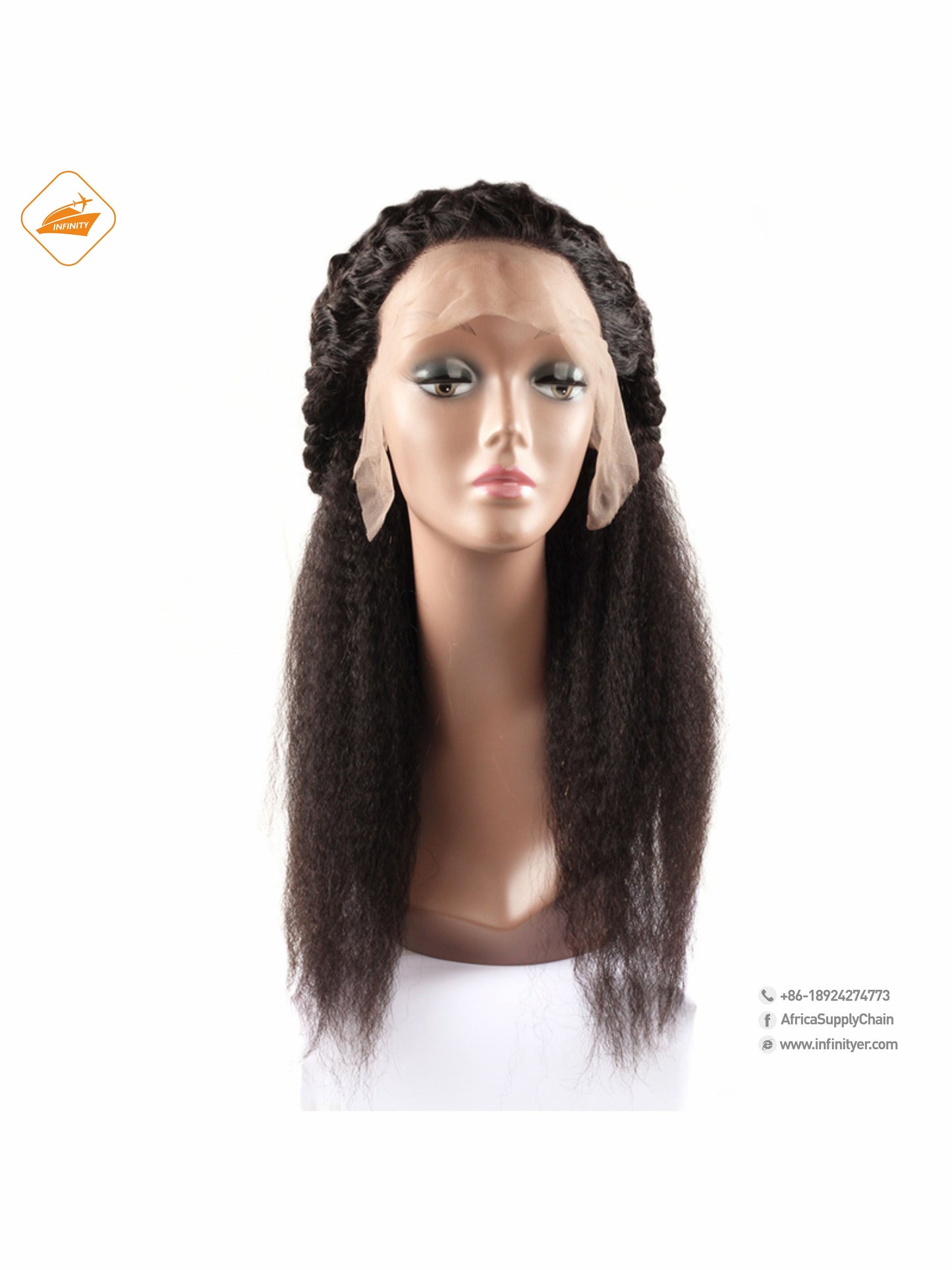 yaki Straight  13x4 Lace Front Human Hair Wig