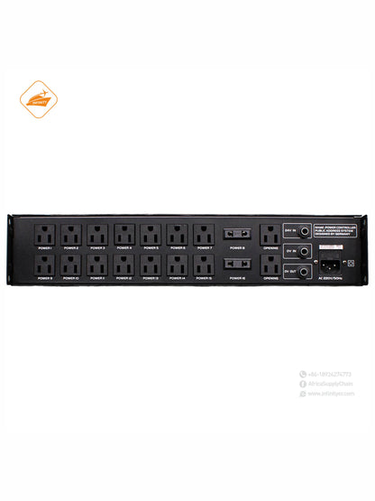 OBT-8080 PA System Peripheral Device Power Timing Sequence Controller with 24V Fire Signal Input Controller