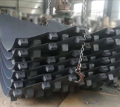 Padfoot Drum Wheel Roller, Bump Steel Wheel Roller for Road Roller 32kg/cm YDKT214B2022