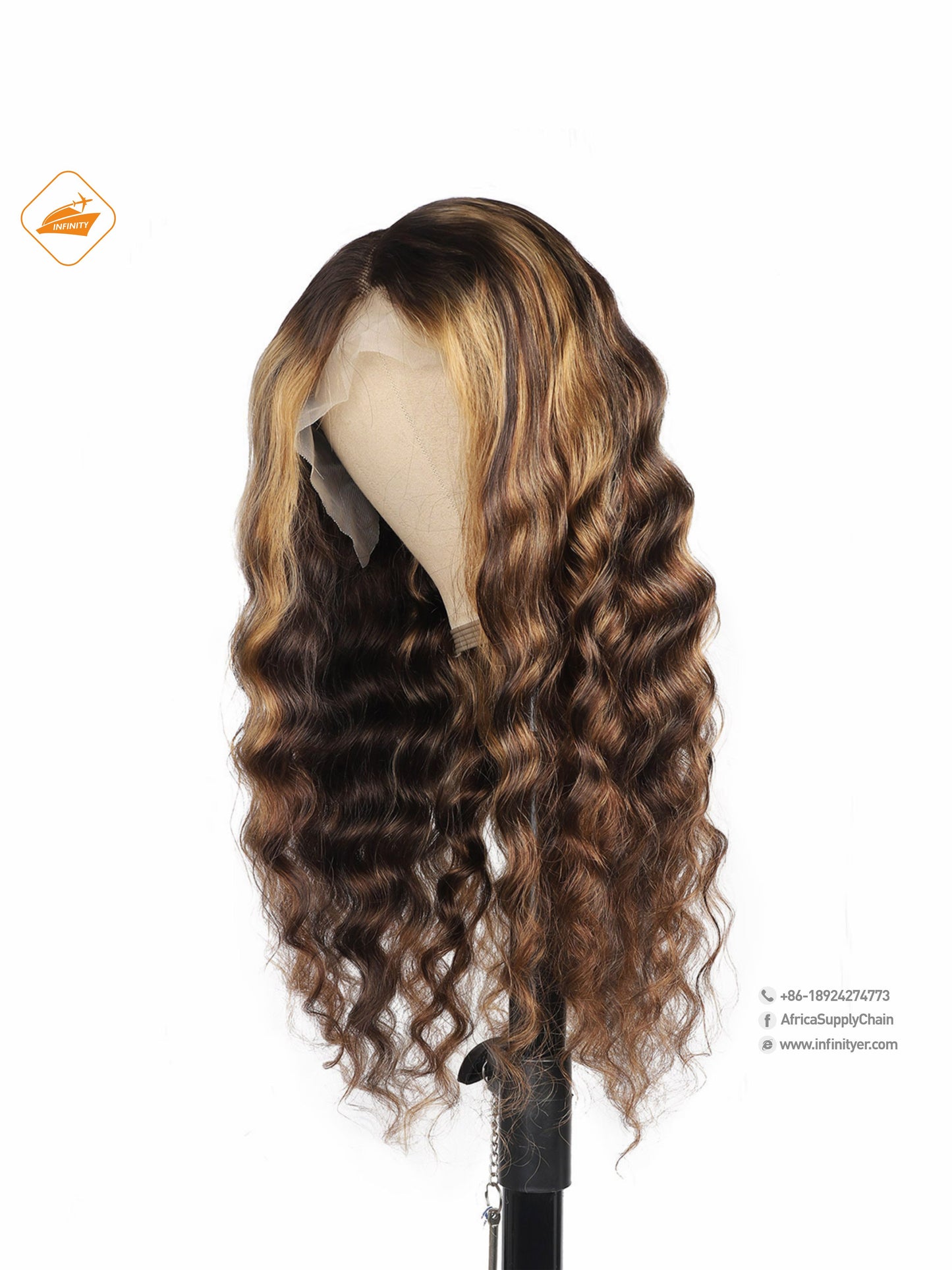 lace wig 13*4  P色loose deep