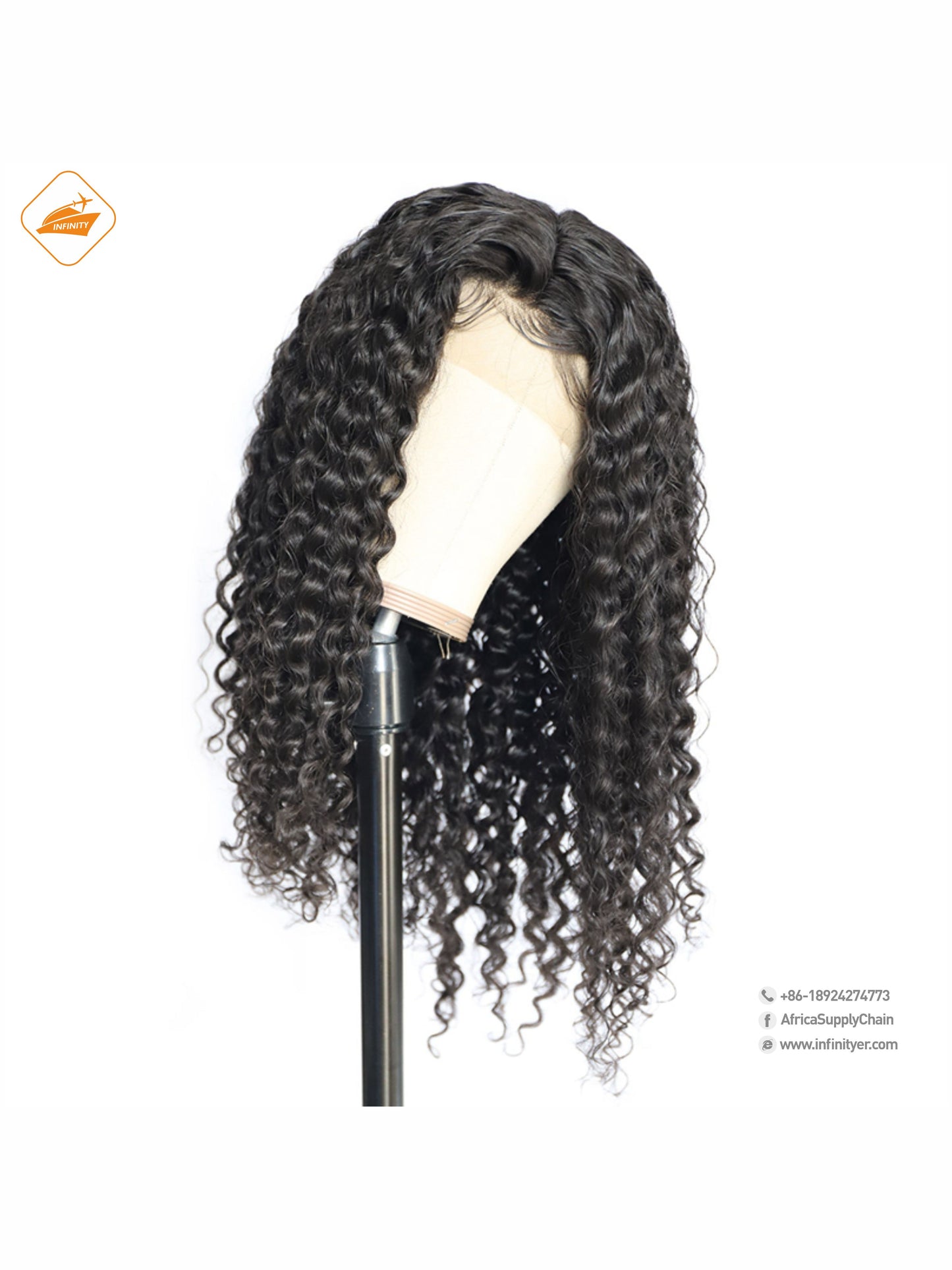 lace wig 13*4  自然色  deep