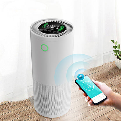 Household Indoor Air Purifier With true hepa Active Carbon Filter Designed for allergy sufferers-YD600F-T012022
