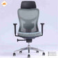 Mesh office chair with wheels