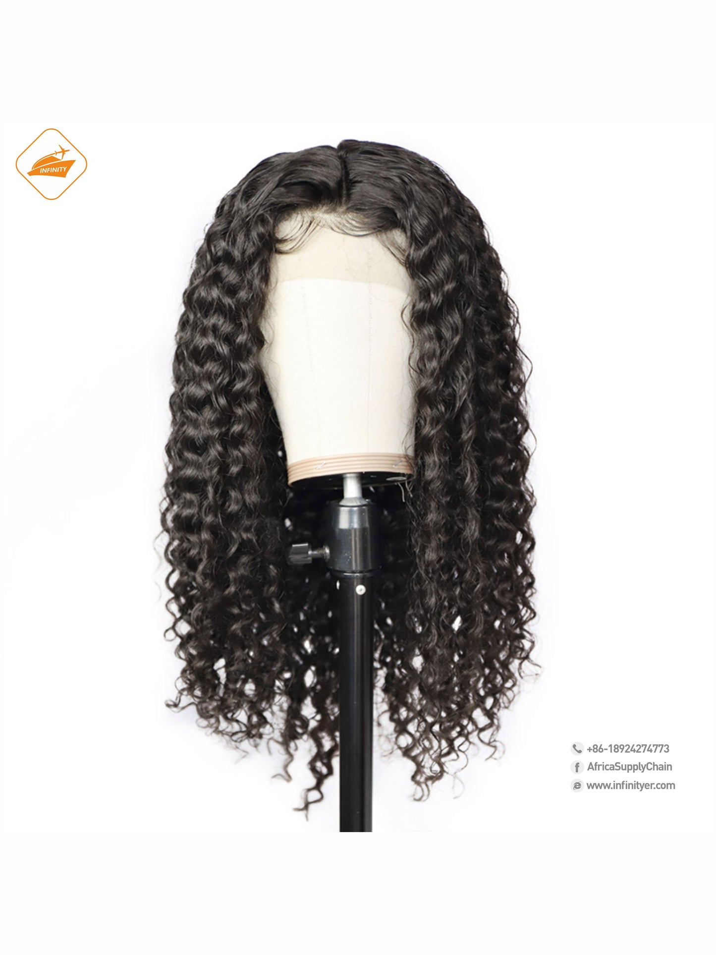 lace wig 13*4  自然色  deep