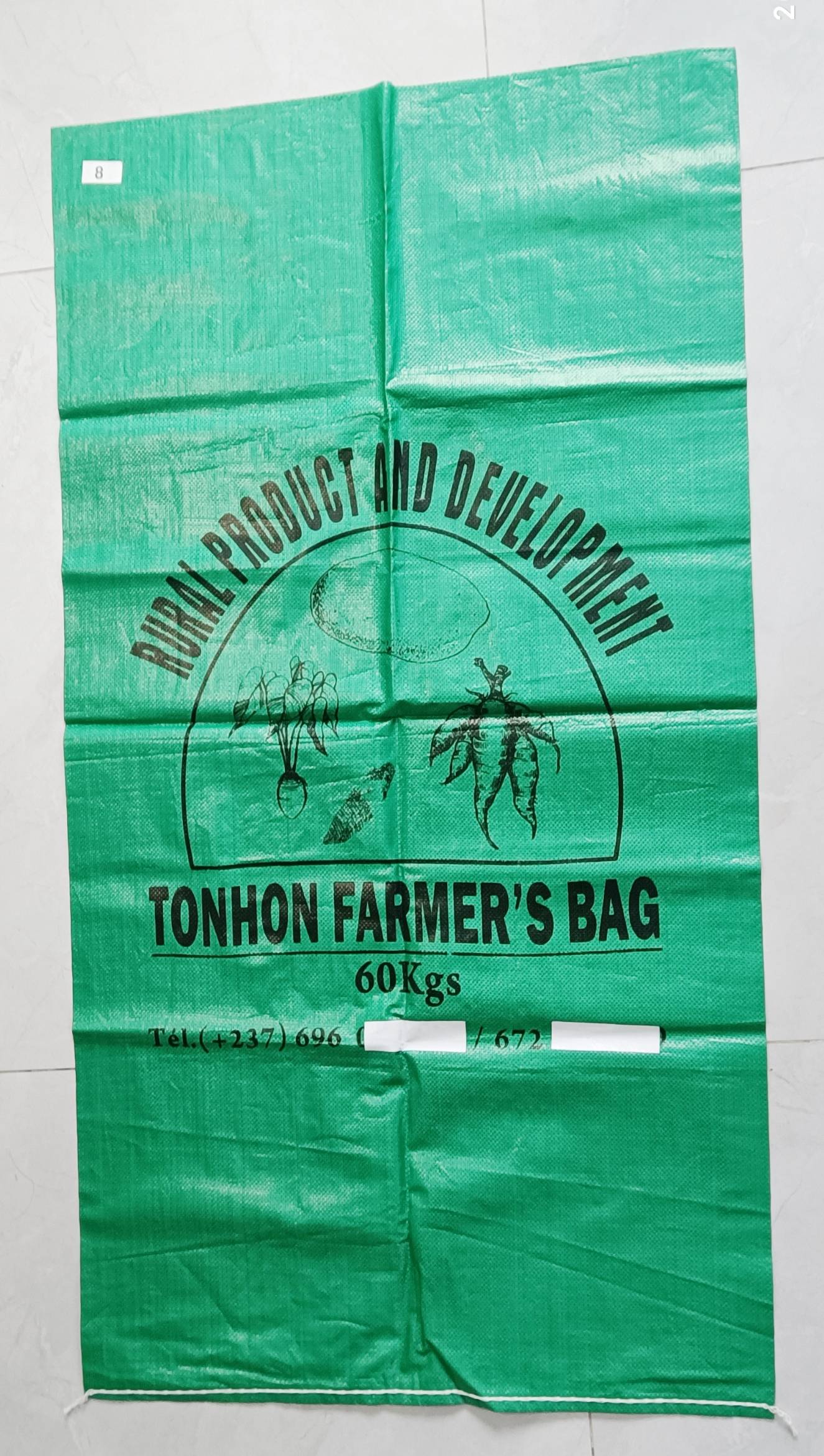 50kg Soya Bean Green Color PP Woven Bag