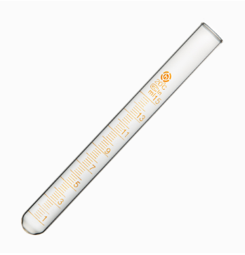 High borosilicate 3.3 Graduated Test Tube without rim