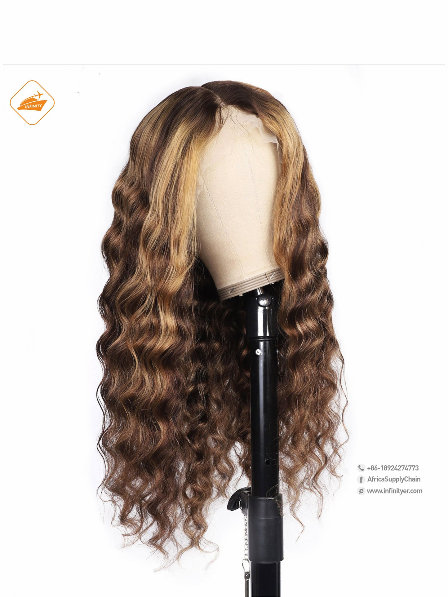 lace wig 13*4  P色loose deep