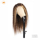 lace wig 13*4  P色 curly