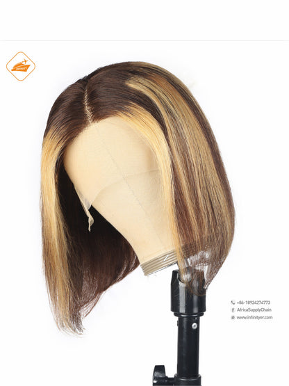 lace wig 13*4  P色 bob