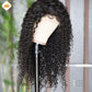 lace wig 13*4  自然色  curly