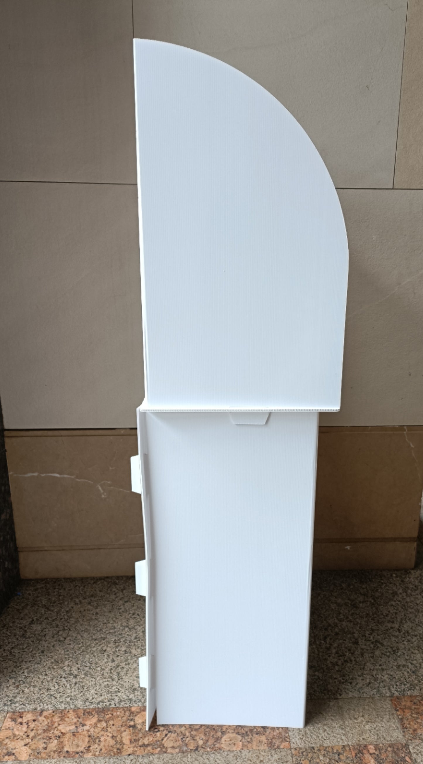 Foldable Voting Booth Single 45x35x170 CM