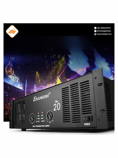 CA professional power amplifier double channel high power pure post-grade power amplifier bar stage wedding performance power factory direct sales