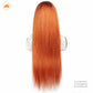 lace wig 13*4  新款色发 ginger挑染613-直条