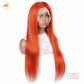 lace wig 13*4  新款色发Ginger直条-350