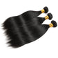 7A Non-Remy Hair Natural Black Color Human Hair Extension  Hair Bundles ,Original Brazilian Hair