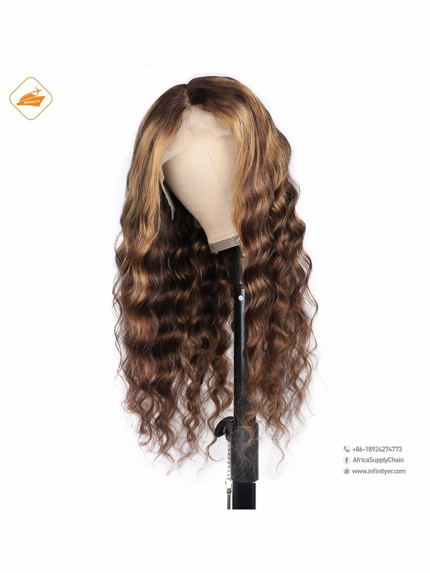 lace wig 13*4  P色loose deep