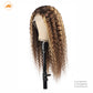 lace wig 13*4  P色 curly