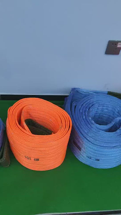 Duplex Flat Webbing Slings 15m