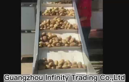 A Potato Chips Making Machine