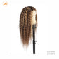 lace wig 13*4  P色 curly