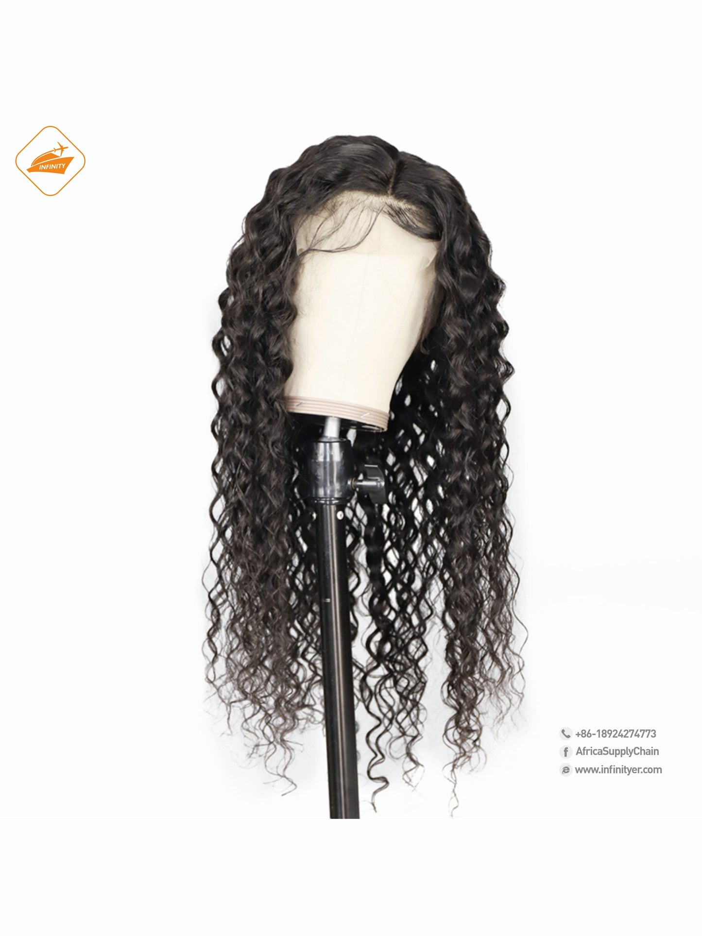 lace wig 13*4  自然色  water