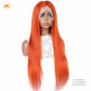 lace wig 13*4  新款色发Ginger直条-350