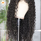 lace wig 13*4  自然色  curly